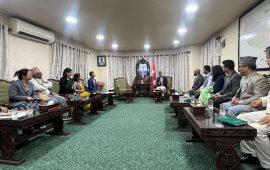 १२ वटै संसदीय समितिका सभापतिहरूले भेटे सभामुख