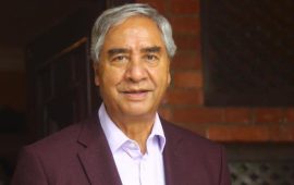 शेरबहादुर देउवा आज स्वदेश फर्किंदै, सांस्कृतिक झाँकीसहित स्वागत गरिने