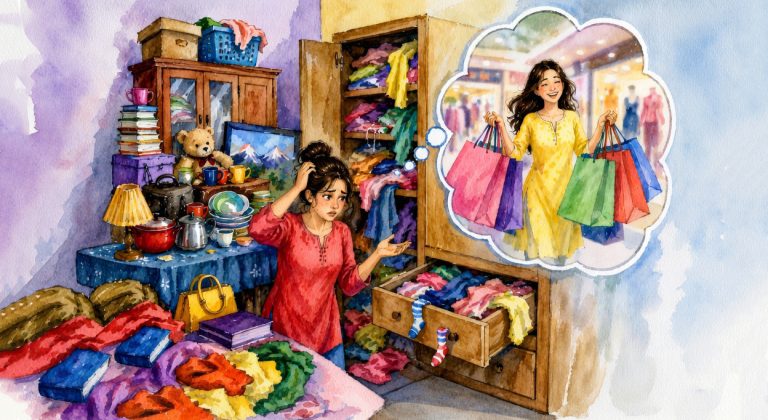 अनावश्यक सामान किन्ने बानी कसरी हटाउने ?