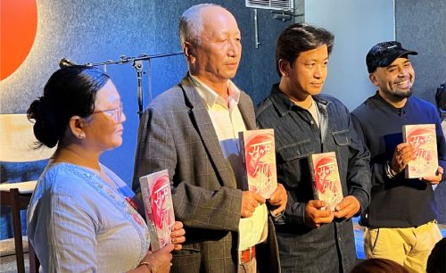 साहित्यकार श्रवण मुकारुङको ‘सलह’ उपन्यास लोकार्पण