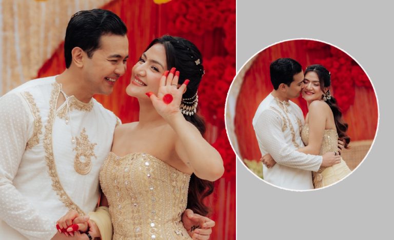 प्रेमीसँग आज लगनगाँठो कस्दै शुभेच्छा (तस्वीर)