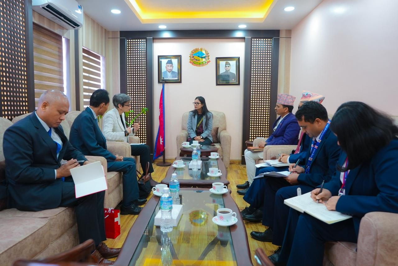 नेपालको शान्ति प्रक्रियाको विषयमा स्विट्जरल्याण्डको चासो