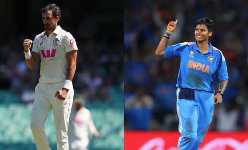 विस्डे‍न २०२६ : मिचेल स्टार्क र दीप्ति शर्मा वर्षका उत्कृष्ट क्रिकेटर