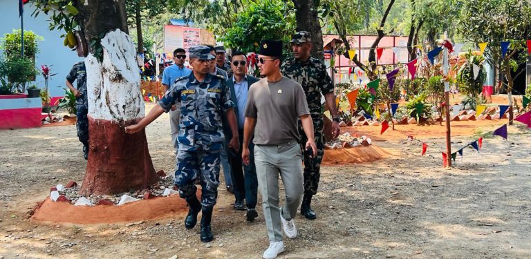 गृहमन्त्रीले पिर्के सलामी नलिने