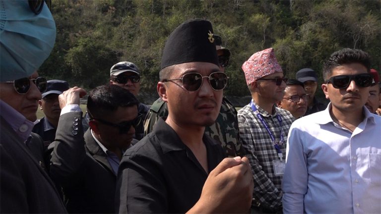 गृहमन्त्रीसँग व्यवसायीले मागे निर्माण आयोजनाको सुरक्षा