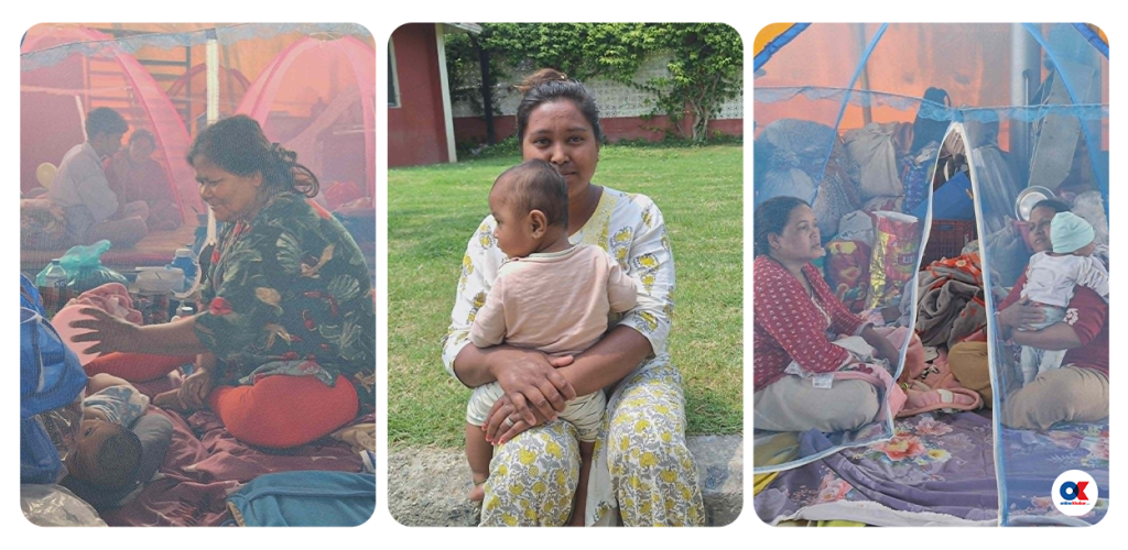 चिसो भुइँमा सुत्केरी शरीर कटकट खान्छ, भोकले चिच्याउँछन् बच्चा