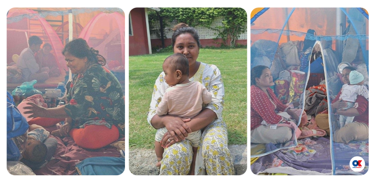 चिसो भुइँमा सुत्केरी शरीर कटकट खान्छ, भोकले चिच्याउँछन् बच्चा