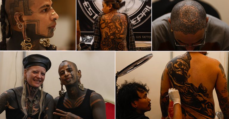 १३औँ संस्करणको नेपाल ट्याटु सम्मेलन (तस्वीरहरू)