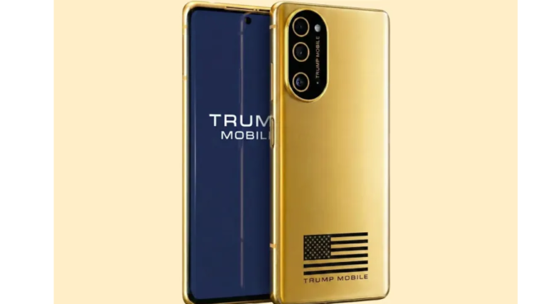 ट्रम्प फोनको नयाँ डिजाइन सार्वजनिक : सुनौलो रङ र अमेरिकी पहिचानसहितको फिचर