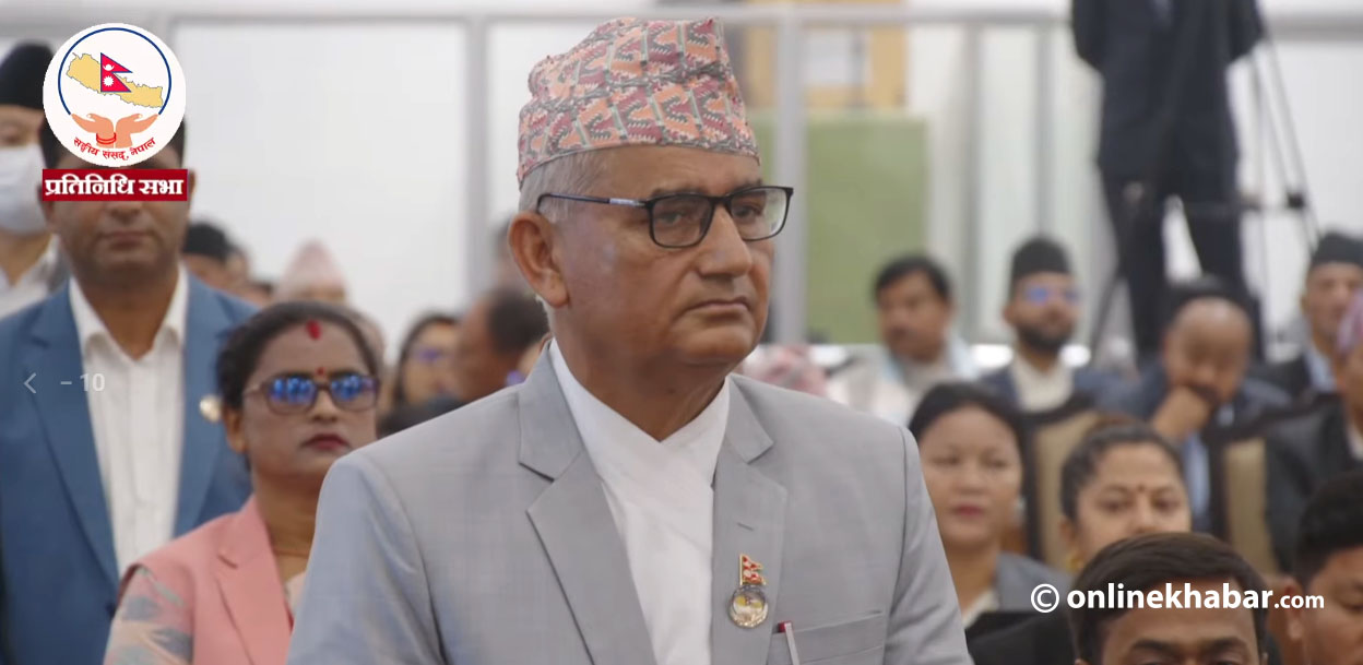 संसद् बैठकमा एमालेको अवरोध