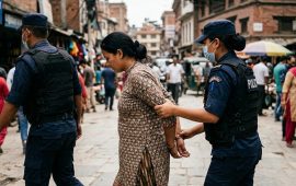 ‍२० किलो गाँजासहित एक महिला पक्राउ