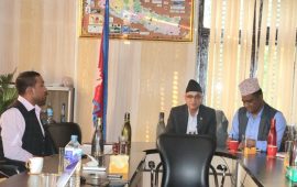 निर्माणाधीन रङ्गशालाको काम छिटो टुङ्ग्याउन मुख्यमन्त्री कँडेलको निर्देशन