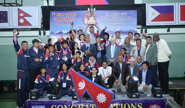 सातौं एसियन सभात च्याम्पियनसिपमा नेपाल टिम च्याम्पियन