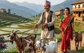 विपन्न दलित परिवारलाई बाख्रा पाल्न अनुदान