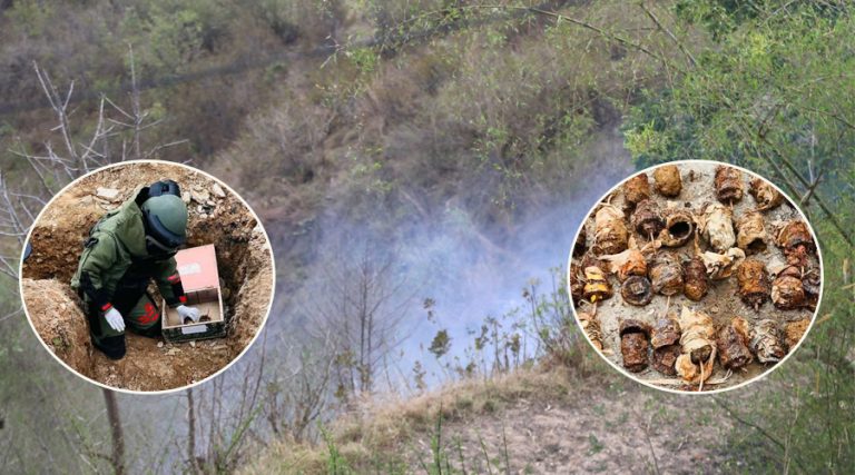 प्रहरी परिसरमा भेटिएका ८६ वटा बम सेनाद्वारा निष्क्रिय