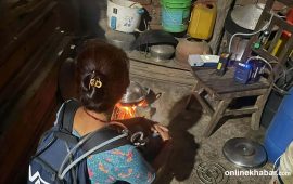 दाउराबाट खाना बनाउने महिलाहरू १० गुणा बढी प्रदूषणको चपेटामा