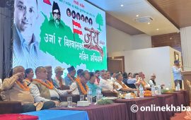 धनगढीमा कांग्रेसको भेला सुरु, डेढ मिनेटमै सकियो आसन ग्रहण