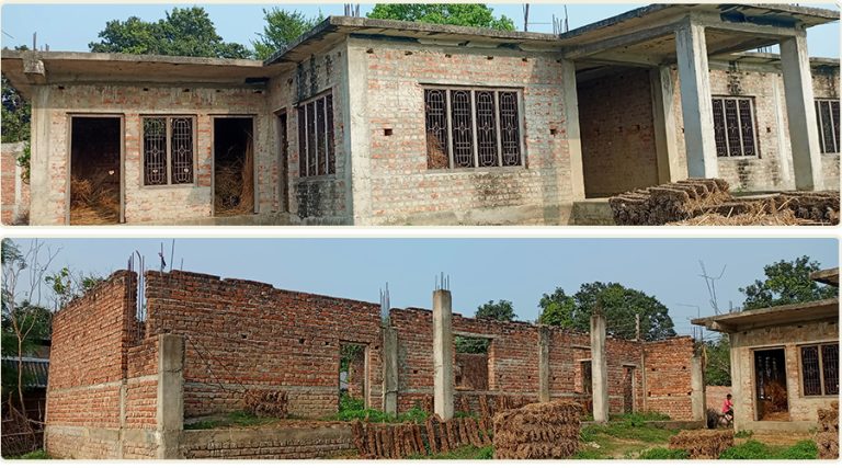 करोडौं बजेटका धर्मशालाहरूको निर्माण कार्य अलपत्र