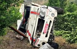 डोल्पामा जिप दुर्घटना हुँदा १२ जना घाइते, तीनको अवस्था गम्भीर