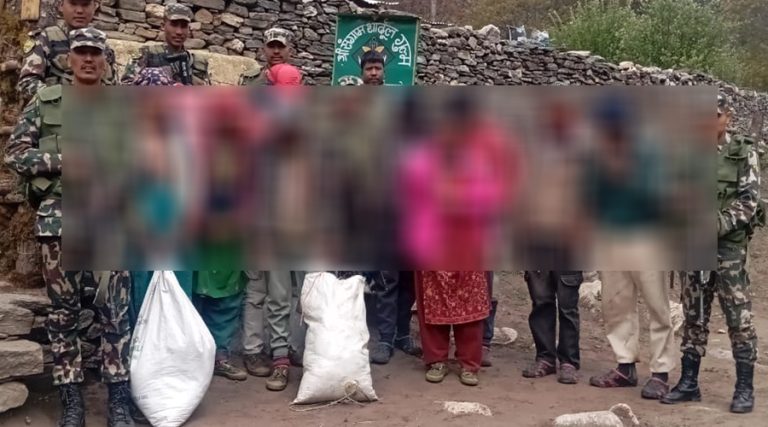 अवैध रूपमा शे–फोक्सुण्डो राष्ट्रिय निकुञ्जका यार्सापाटन पुगेका १५ जना पक्राउ