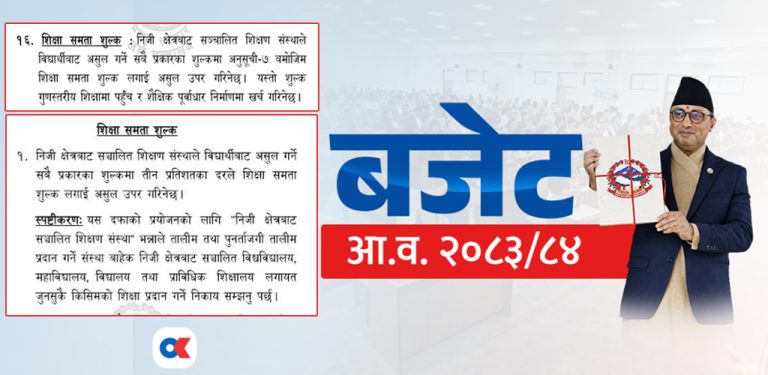 निजीमा पढ्ने विद्यार्थीलाई ३ प्रतिशत कर, अभिभावक र सञ्चालकको भत्सर्ना
