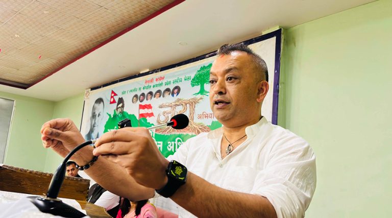 सरकारका गलत हरकतविरुद्ध कांग्रेसले खबरदारी गर्छ : गगन थापा