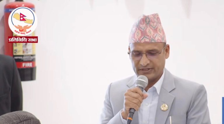 भूकम्प प्रभावित क्षेत्रका नागरिकको आवासमा गम्भीर बन्न सांसद शर्माको आग्रह