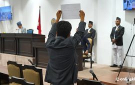 प्रतिनिधिसभामा आज पनि प्लेकार्ड देखाएर श्रम संस्कृति पार्टीको विरोध