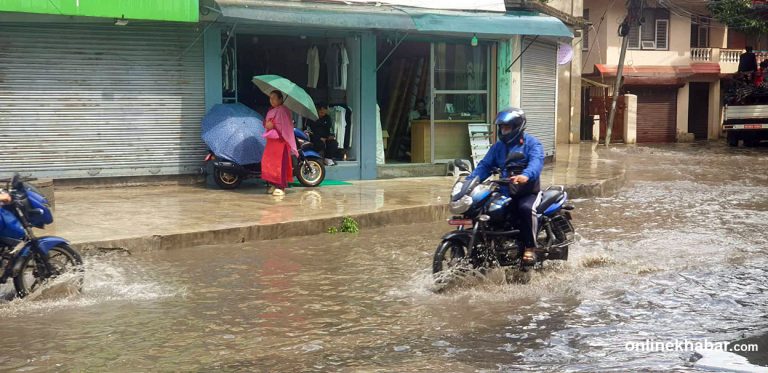 एकझर पानीले बनस्थलीको ढुंगेधारा क्षेत्र जलमग्न (तस्वीरहरु)
