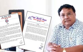 ‘पत्रकार किशोर श्रेष्ठविरुद्ध षडयन्त्र र राज्य शक्तिको दुरुपयोग नगर’