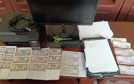 नक्कली नोट छाप्ने प्रिन्टर र कम्प्युटरसहित दुई जना पक्राउ