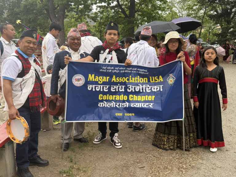 अमेरिकाको कोलोराडोमा सांस्कृतिक कार्यक्रमसहित नेपाल डे परेड