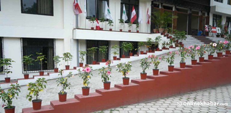 पुनर्निर्माणपछि फेरिएको कांग्रेस कार्यालय (तस्वीरहरू)