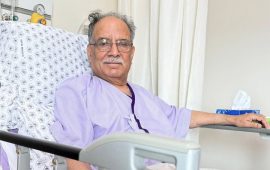 प्रचण्ड अझै केही दिन अस्पतालमै रहने