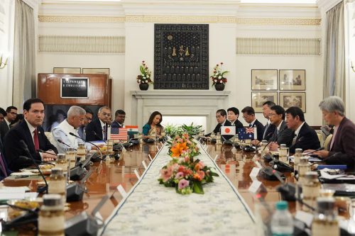 क्वाड बैठकप्रति चीनको असन्तुष्टि, क्षेत्रीय सहयोगले तेस्रो पक्षलाई निशाना बनाउन नहुने दाबी