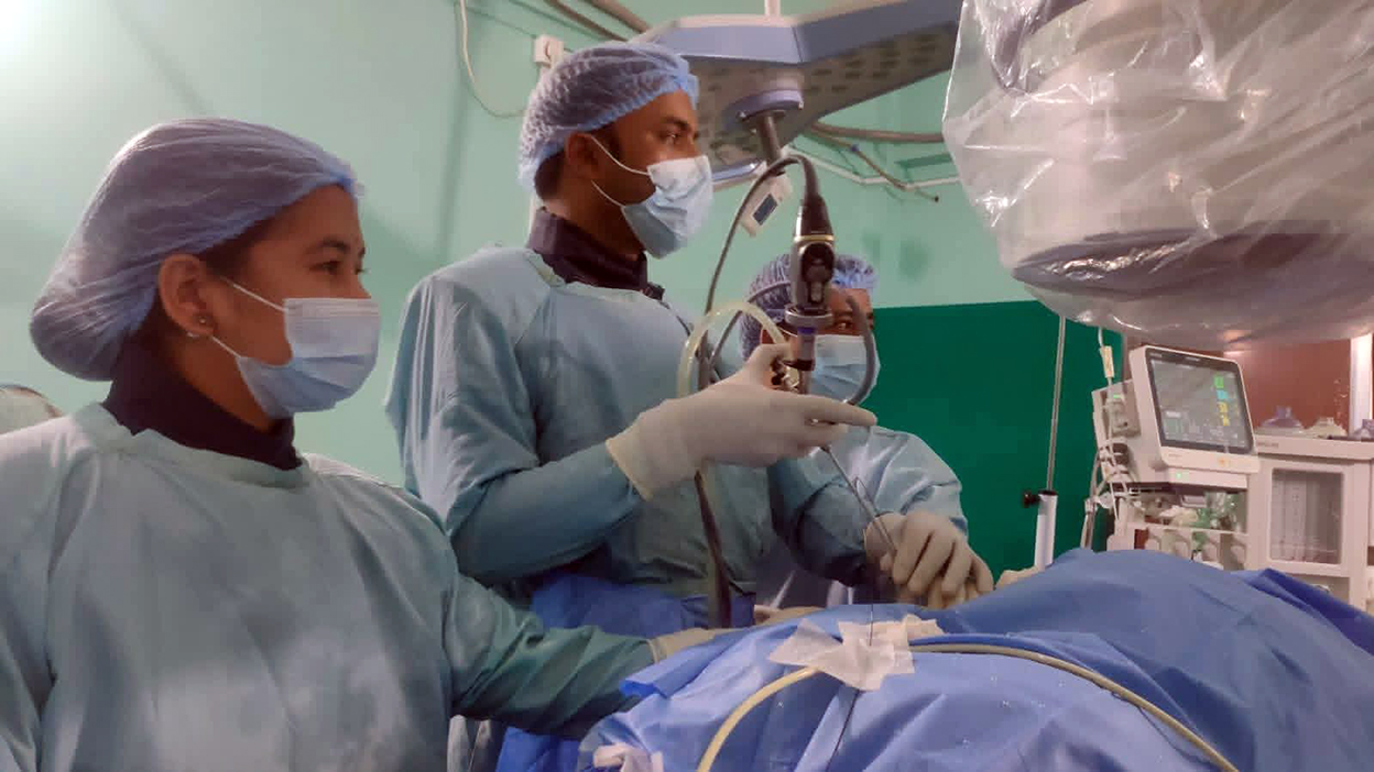 राप्ती प्रतिष्ठानमा एक महिनामा ११३ जना मिर्गौला पत्थरीको शल्यक्रिया
