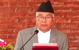 प्रकृतिमुखी जीवनशैली अपनाउन राष्ट्रपति पौडेलको आह्वान
