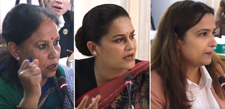 महिला मन्त्रालयको बजेट वृद्धि गर्न रास्वपा सांसदहरूको माग