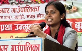 दाइजोविरुद्ध अन्तिम साससम्म लड्छु : उपसभामुख ठाकुर