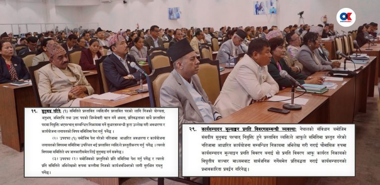 संसदीय सुनुवाइको नयाँ कार्यविधि : अनुमोदित व्यक्तिले चौमासिक प्रगति विवरण सार्वजनिक गर्नुपर्ने