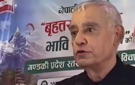 पोखरामा शशांक कोइरालाले भने– सर्वोच्चले कांग्रेस फुटायो
