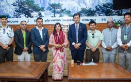 कान्स फिल्म फेस्टिभलमा भाग लिन कार्यवाहक मेयर डंगोल फ्रान्स प्रस्थान