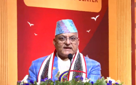 यातायात व्यवसायीको भेलामा गण्डकीका मुख्यमन्त्री- हामी प्रविधिमा नगई सुखै छैन