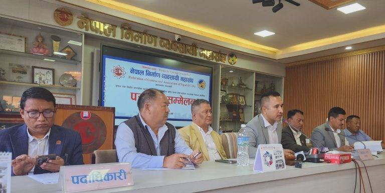 आन्दोलन तयारीमा निर्माण व्यवसायी, मूल्य समायोजन गर्न एक साता अल्टिमेटम