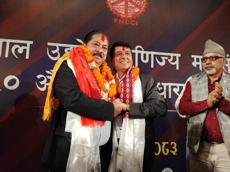 उद्योग वाणिज्य महासंघ नेतृत्व अञ्जन श्रेष्ठको काँधमा, स्वत: प्रावधानका अन्तिम अध्यक्ष