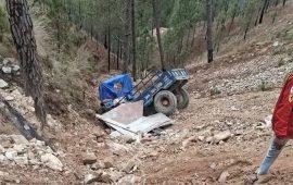सल्यानमा ट्याक्टर दुर्घटना हुँदा चालकको मृत्यु