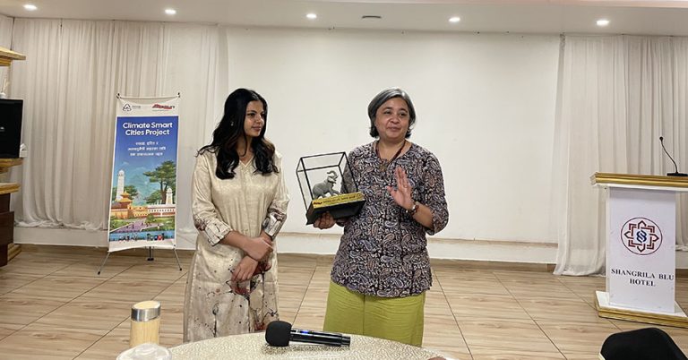 क्लाइमेट स्मार्ट सिटी परियोजना अन्तर्गत विद्यालयहरूमा पर्यावरणीय जागरण