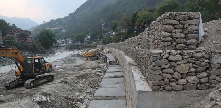 बेनीलाई कटान र बाढीबाट जोगाउन नदी नियन्त्रण योजना