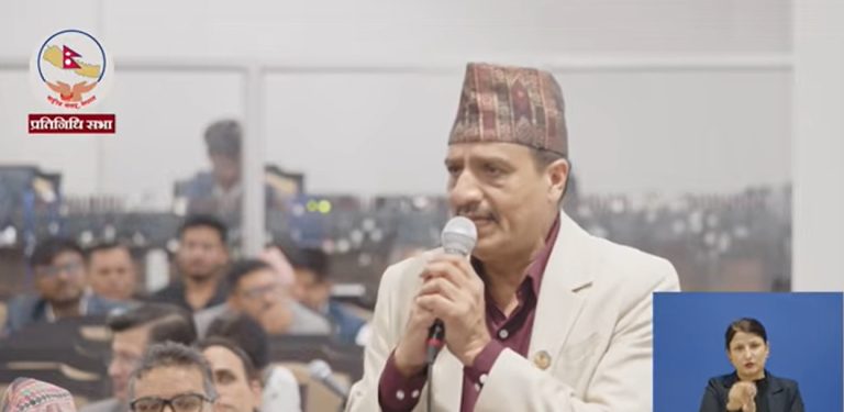 प्रतिपक्षले सदनको मर्यादा राखिदिनुपर्‍यो : रास्वपा सांसद् भण्डारी