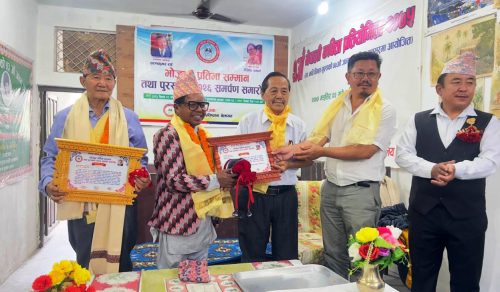 आख्यानकार शरणलाई भोजपुर प्रतिभा सम्मान र तेजेन्द्रलाई प्रतिभा पुरस्कार